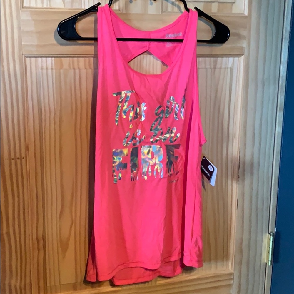 New w/tags large Reebok tank